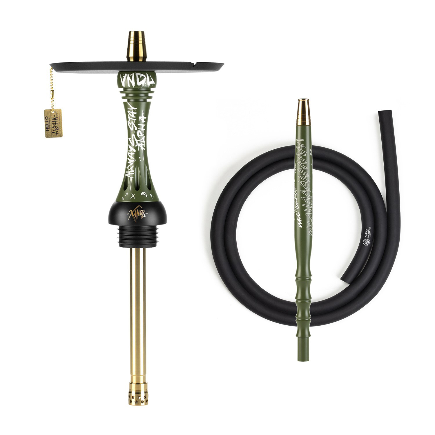 ALPHA HOOKAH - X VNDL (OLIVE) alternate