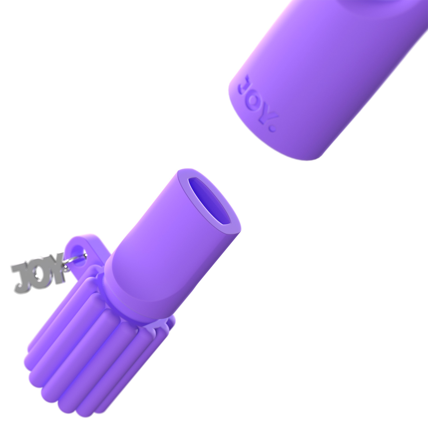 Boquilla personal de silicona JOY violeta thumbnail 2