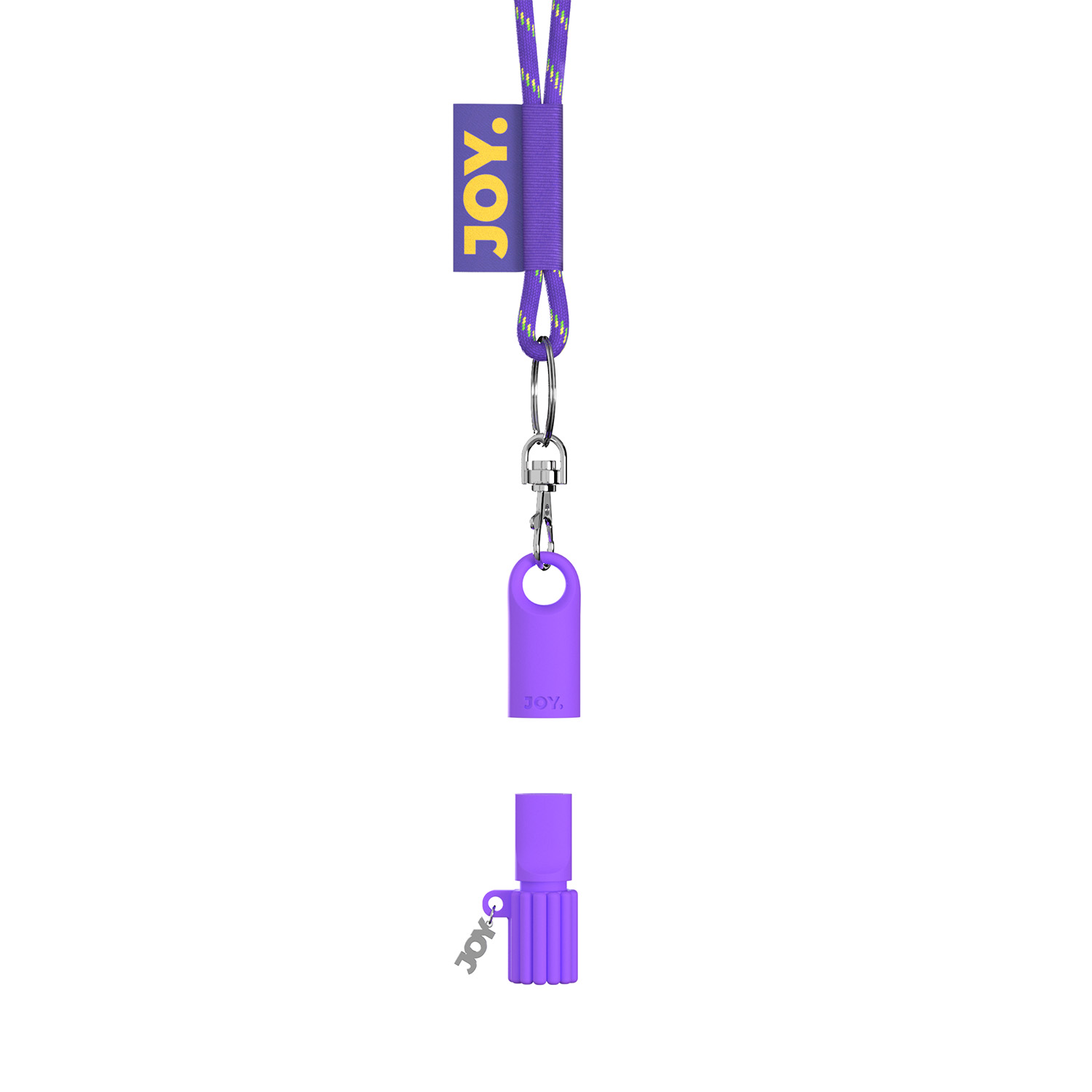 Boquilla personal de silicona JOY violeta thumbnail 3