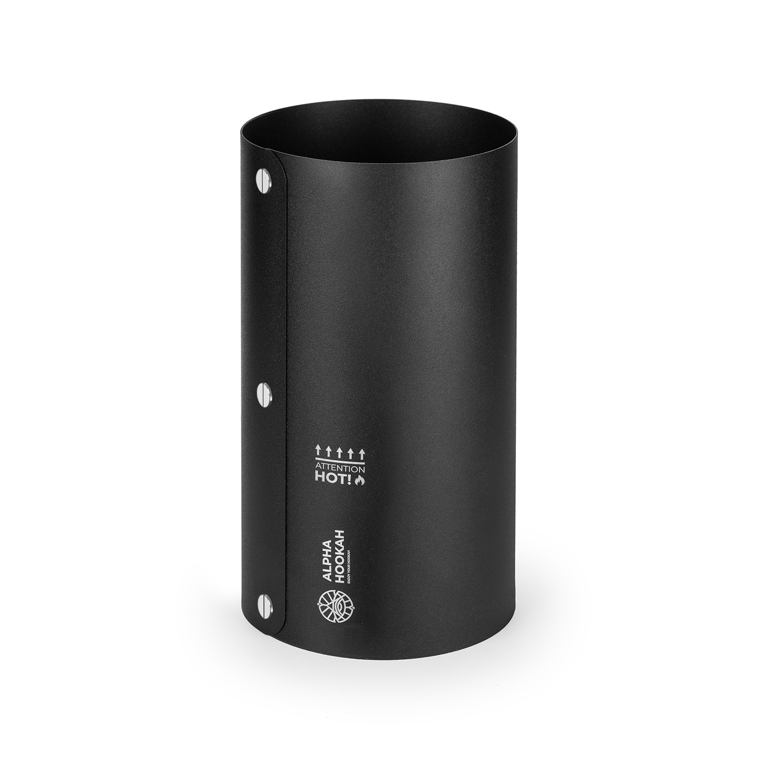 Deflector de viento ALPHA ROLL (Negro Mate)
