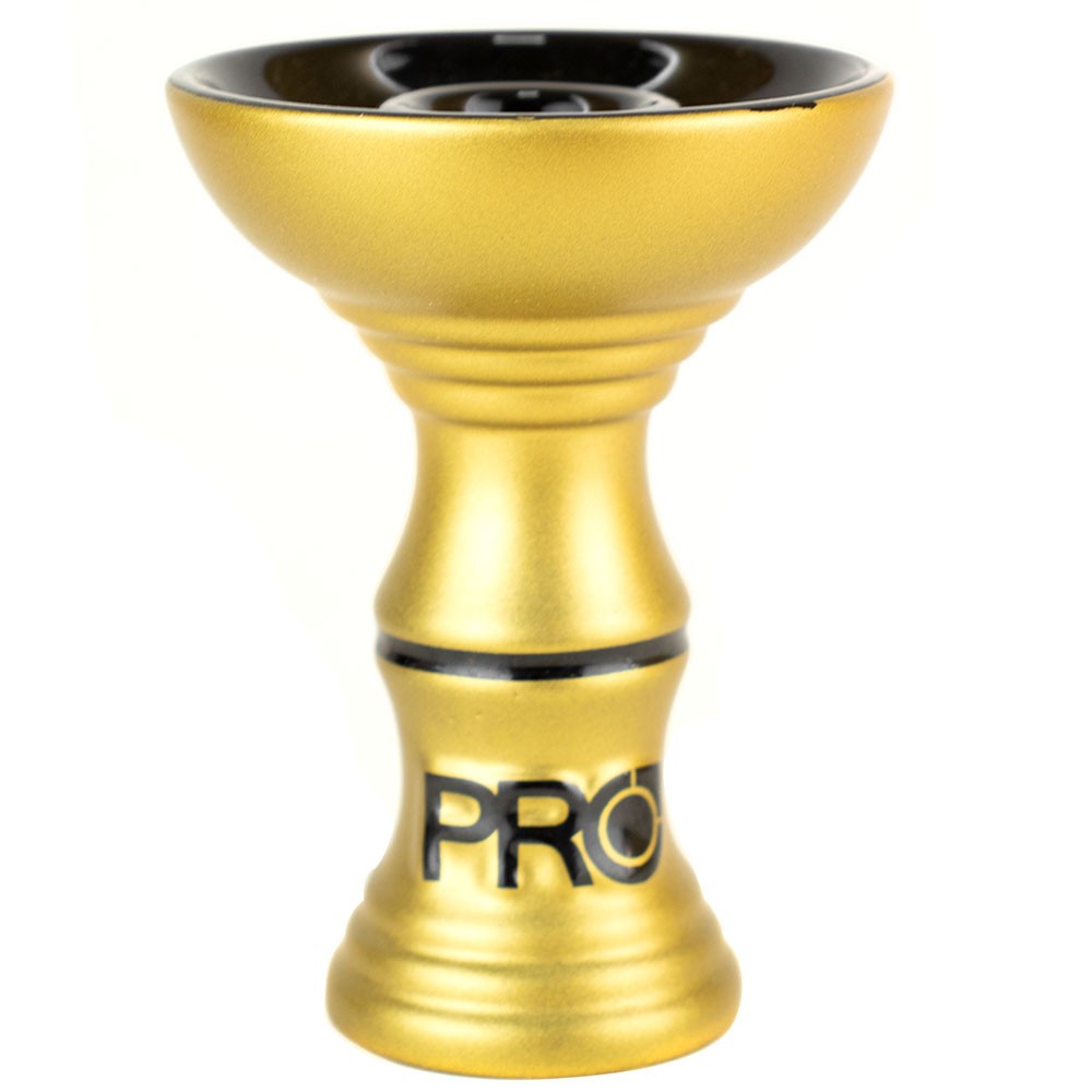 ROSH PRO HOOKAH DOURADO METALIZADO Y NEGRO