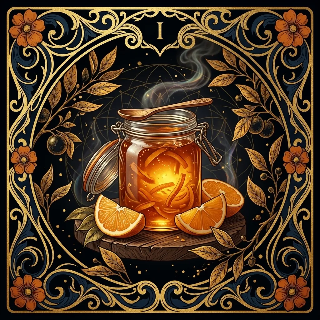 Dulce de naranja amarga