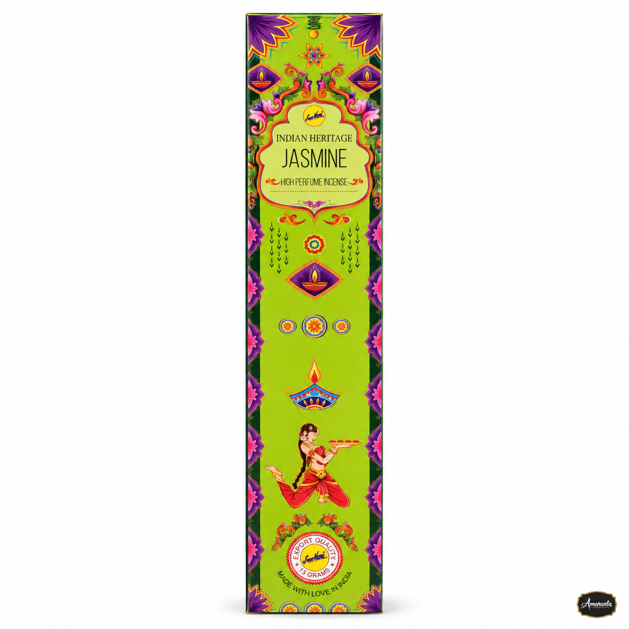 Sahumerios Sree Vani Indian Heritage Jazmín