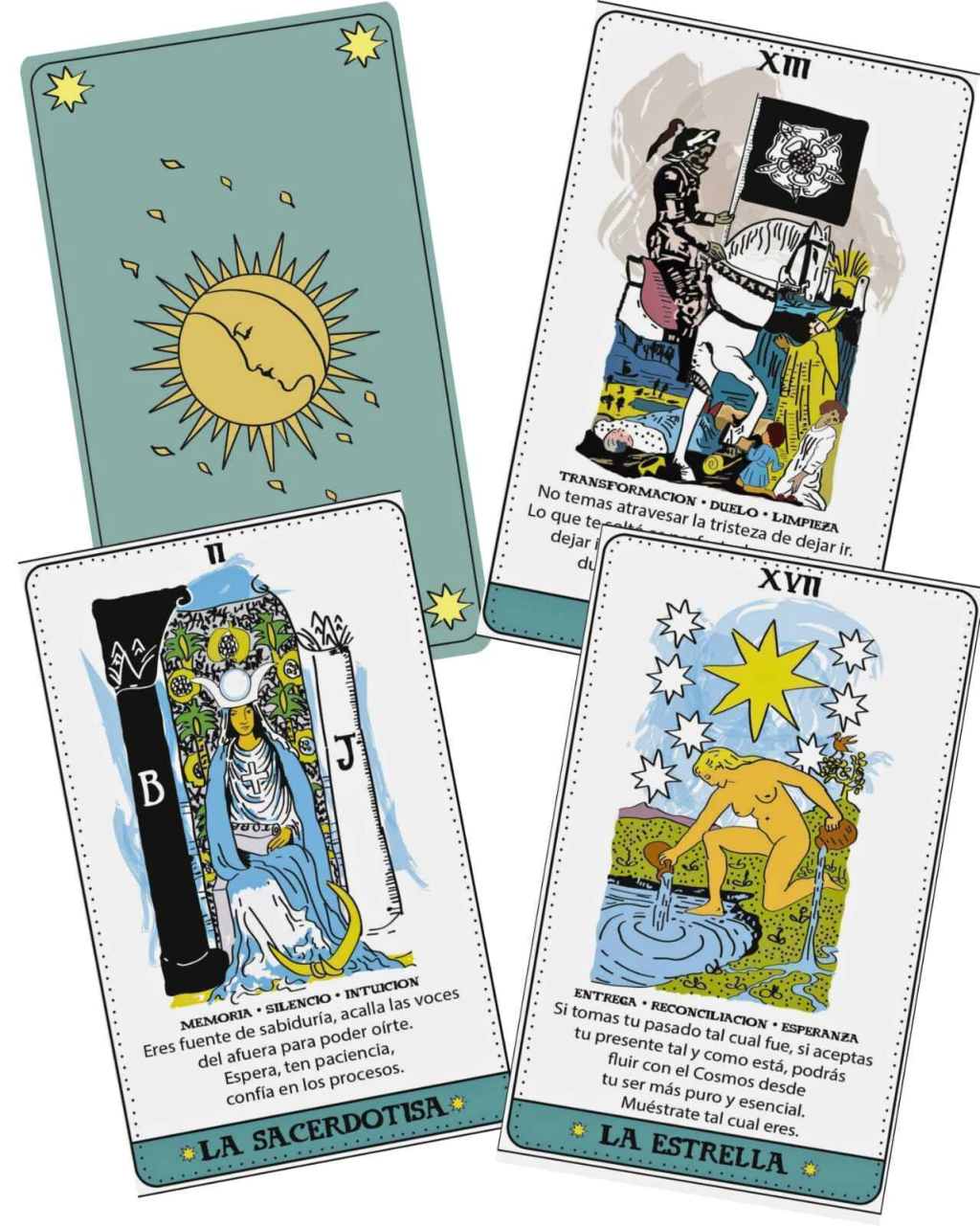 Oráculo Mystic Rider Waite - Arcanos Mayores - Tuluz - 3