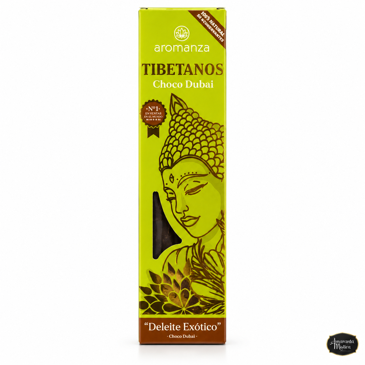 Sahumerios Tibetanos Choco Dubai 8u Aromanza