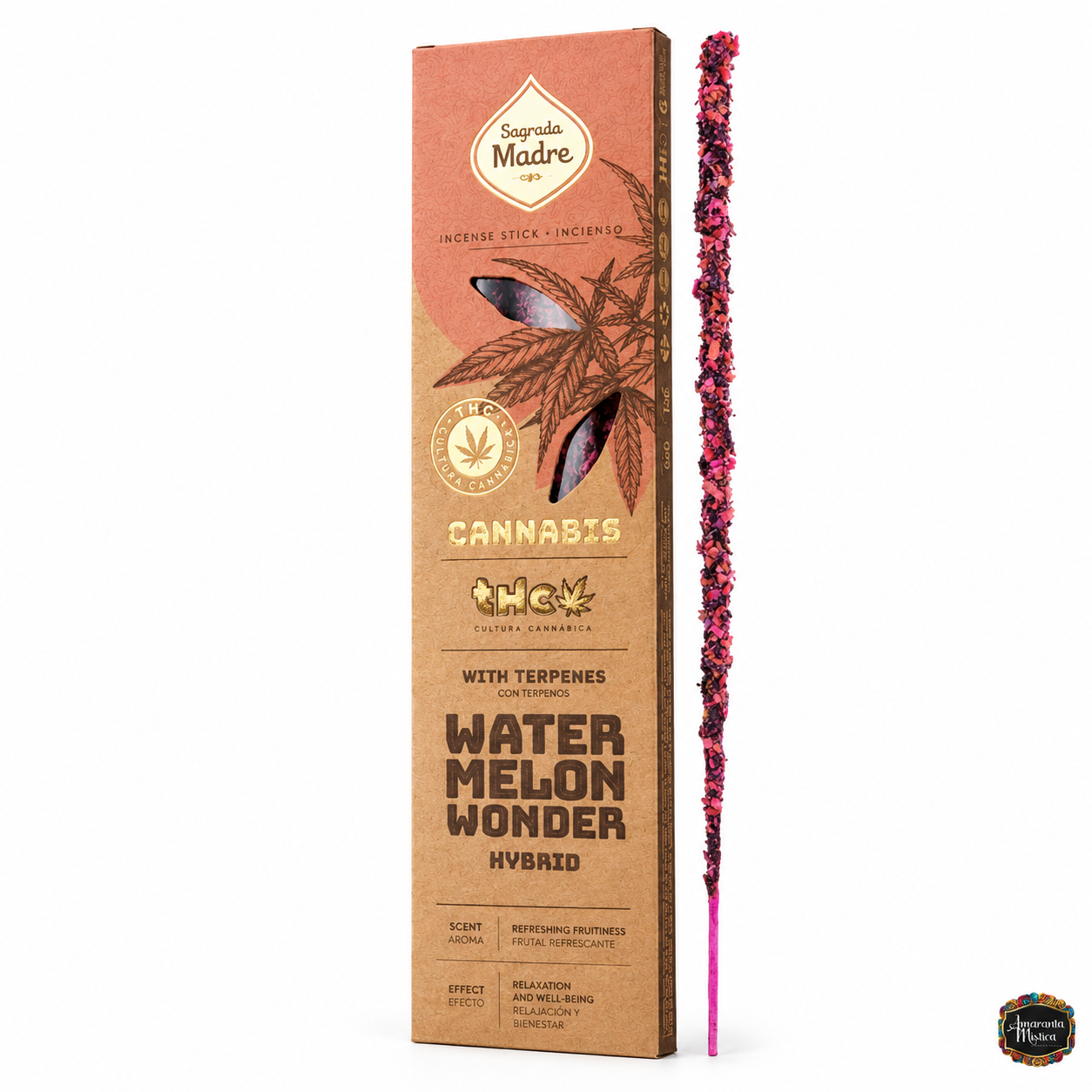 Sahumerio Sagrada Madre Cannabis "Watermelon Wonder"