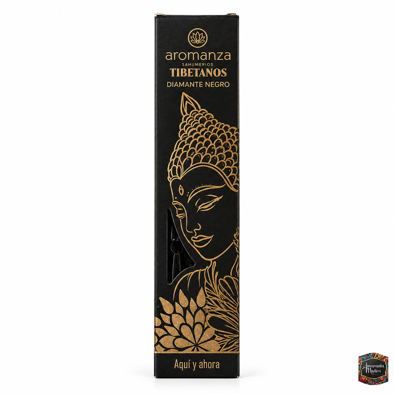 Sahumerios Tibetanos Diamante Negro 8u Aromanza