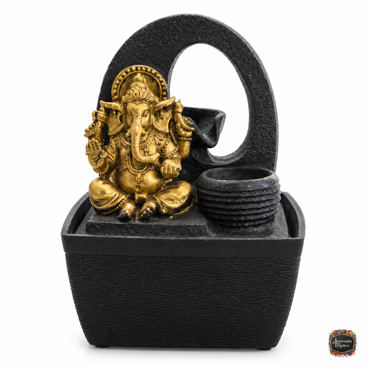 Fuente de Agua de Mesa Ganesha con Arco