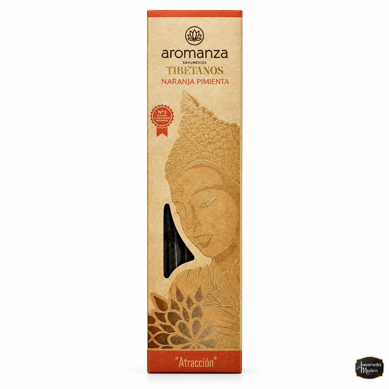 Sahumerios Tibetanos Naranja Pimienta 8u Aromanza