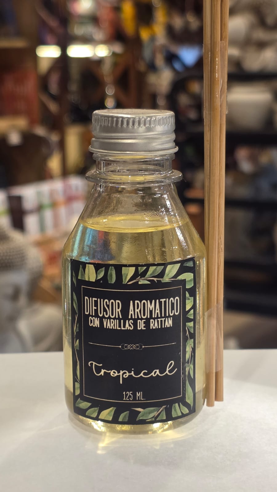 Difusor Aromático con Varillas de Rattan - Tropical - 2