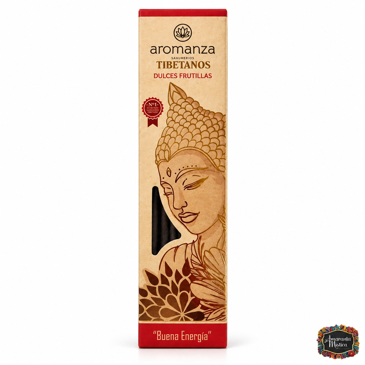 Sahumerios Tibetanos Dulces Frutillas 8u Aromanza