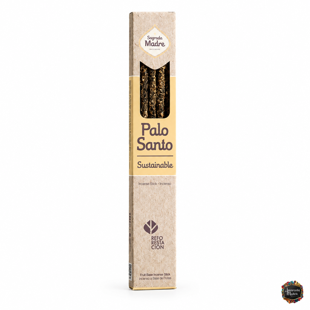 Sahumerios Sagrada Madre Natural Palo Santo 8u