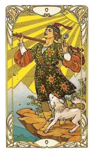 Tarot Mini Golden Art Nouveau - 4