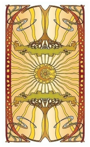 Tarot Mini Golden Art Nouveau - 5