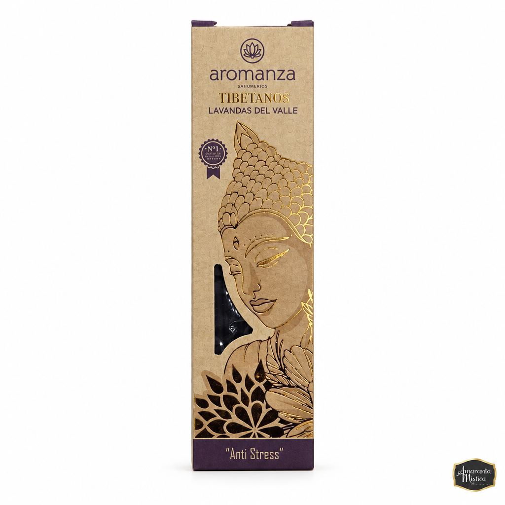 Sahumerios Tibetanos Lavandas del Valle 8u Aromanza