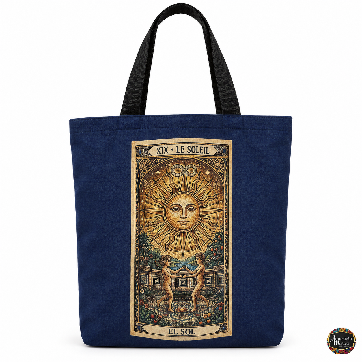 Bolsa Tote de Tela con Carta de Tarot - 2