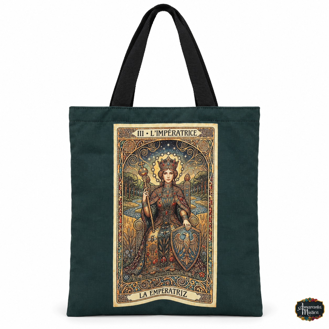 Bolsa Tote de Tela con Carta de Tarot - 5