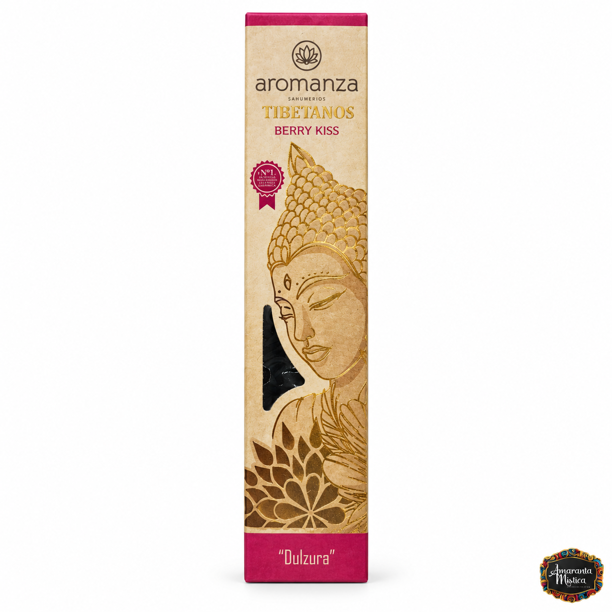 Sahumerios Tibetanos Berry Kiss 8u Aromanza
