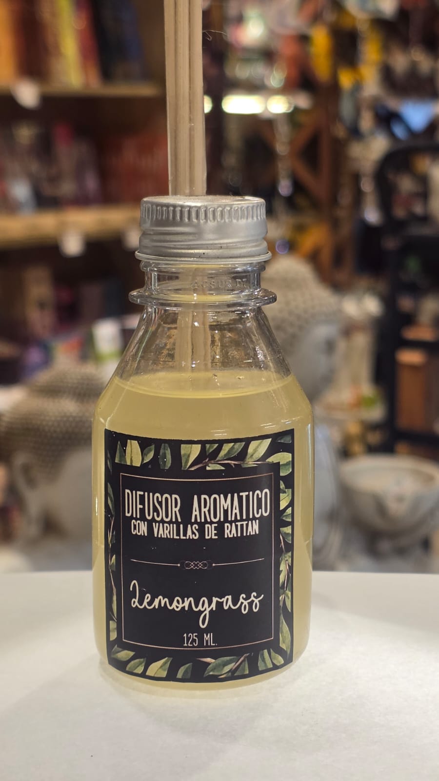 Difusor Aromático con Varillas de Rattan - Lemongrass - 2