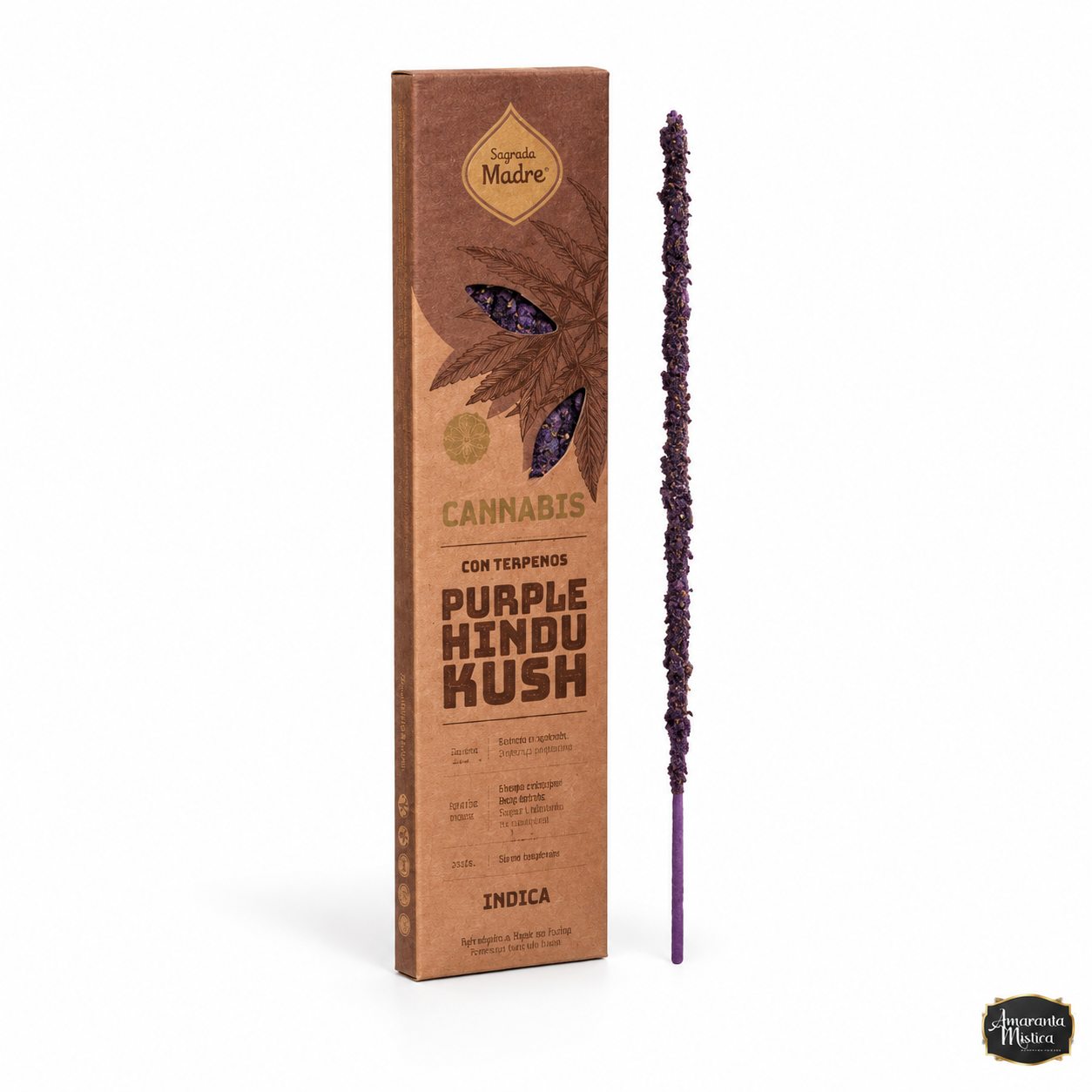 Sahumerio Sagrada Madre Cannabis "Purple Hindu Kush"