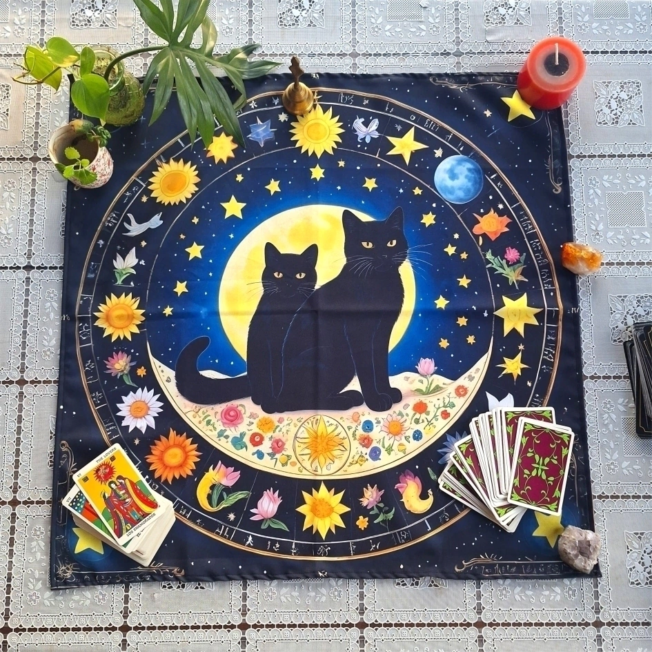 Paño de Tarot 70x70cm - 11 Mística - 2