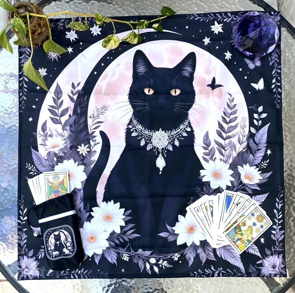 Paño de Tarot 70x70cm - 11 Mística - 8
