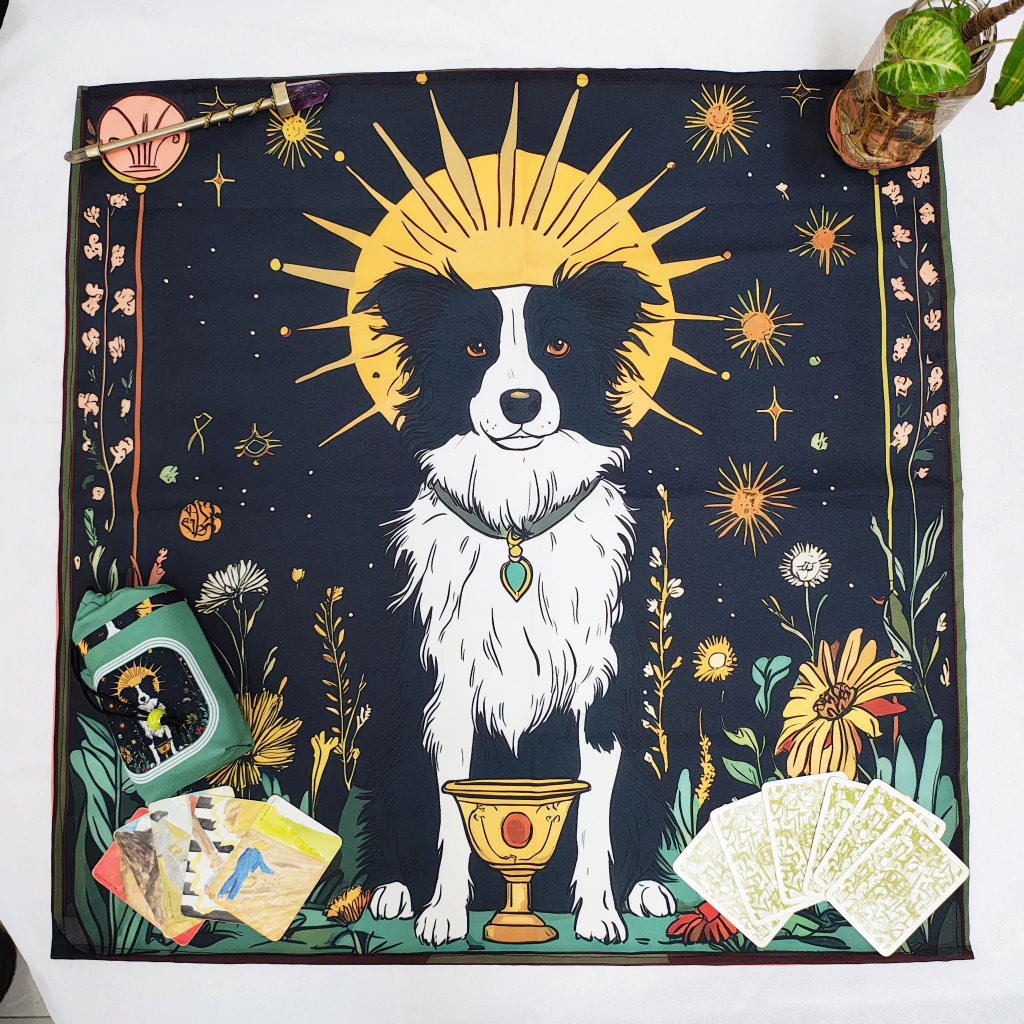 Paño de Tarot 70x70cm - 11 Mística - 10