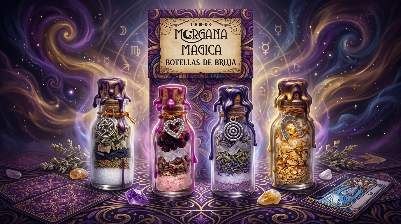 Botellas de Bruja "Morgana Magica"