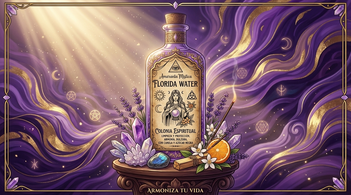 Agua de Florida: El Secreto Alquímico para Limpiar tus Espacios