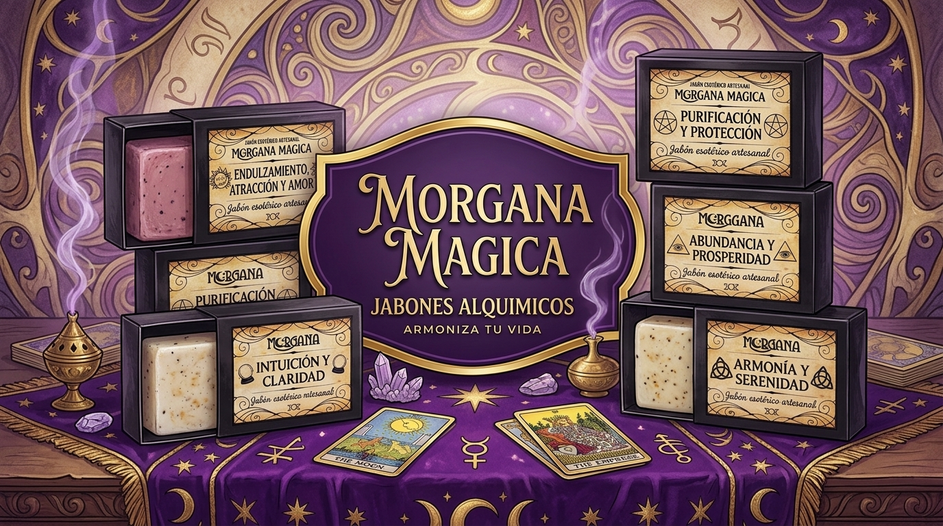 Jabones Alquimicos "Morgana Magica"
