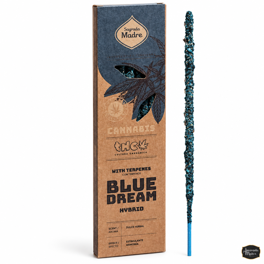 Sahumerio Sagrada Madre Cannabis "Blue Dream"