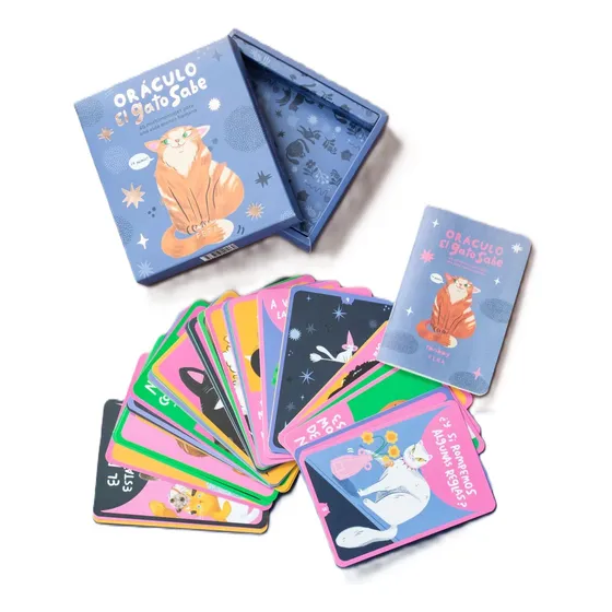 Oráculo El Gato Sabe - Caribay Rigou - Editorial Fera (45 Cartas + Guía) - 3