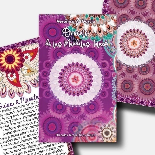 ORÁCULO de Sanación MANDALAS 22 Cartas y Librito TULUZ - 2