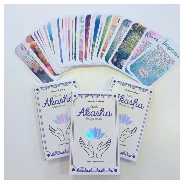 ORÁCULO de Sanación AKASHA 33 Cartas y Librito TULUZ - 3