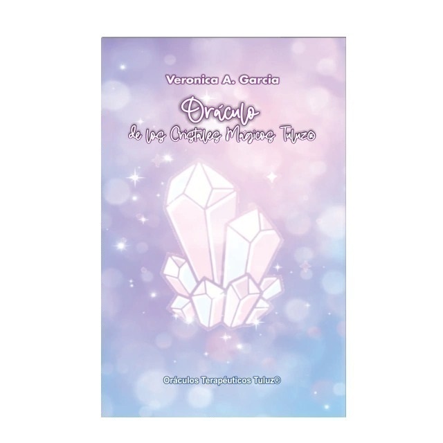 ORÁCULO de Sanación CRISTALES MÁGICOS 28 Cartas y Librito TULUZ