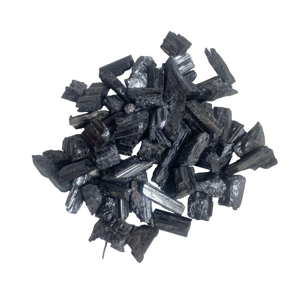 Piedras Gemas Turmalina Negra N0 Mini Bruto