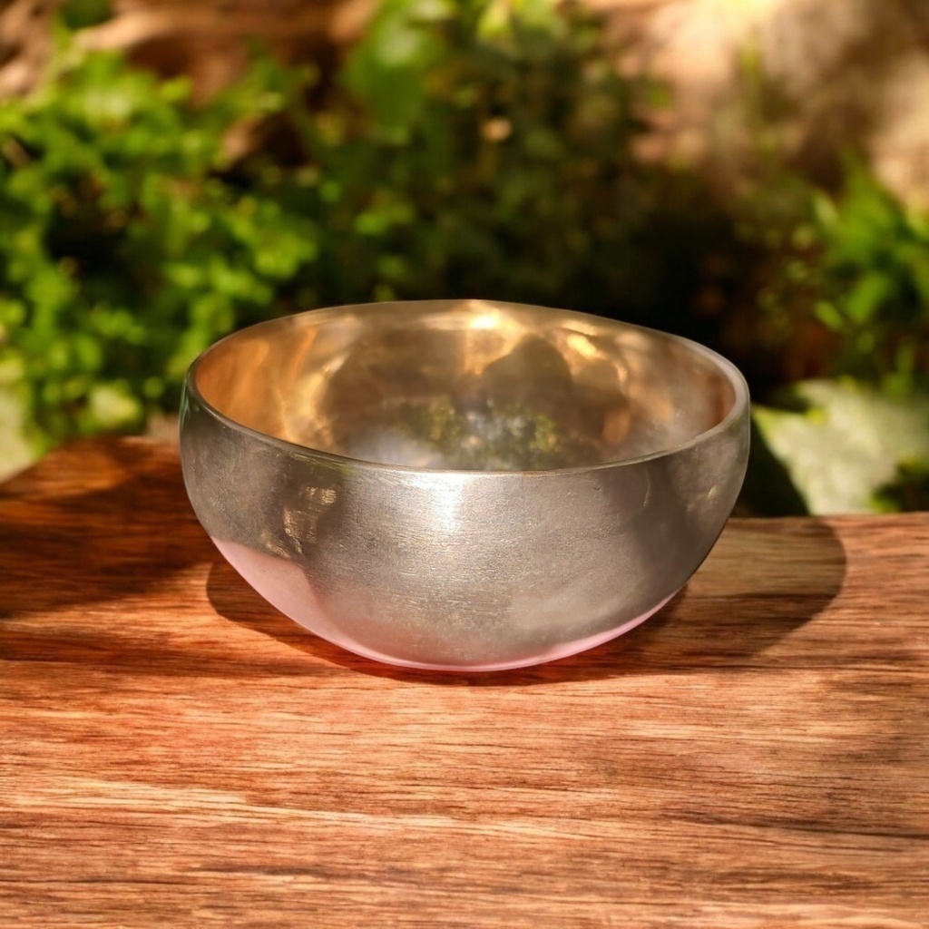 Cuenco Tibetano Artesanal Dorado - 3