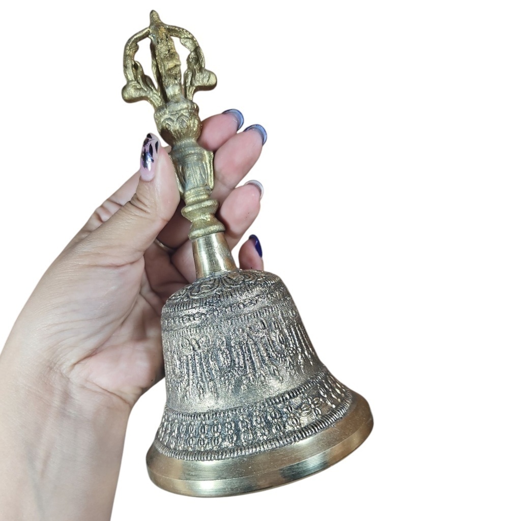 Campana Tibetana Grande 18cm - 4