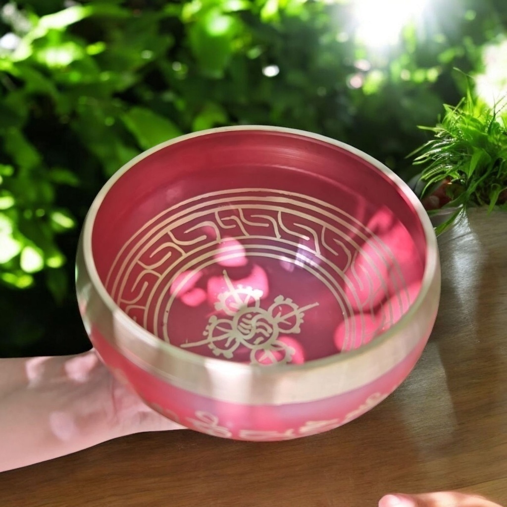 Cuenco Tibetano Color N4 17cm - 4