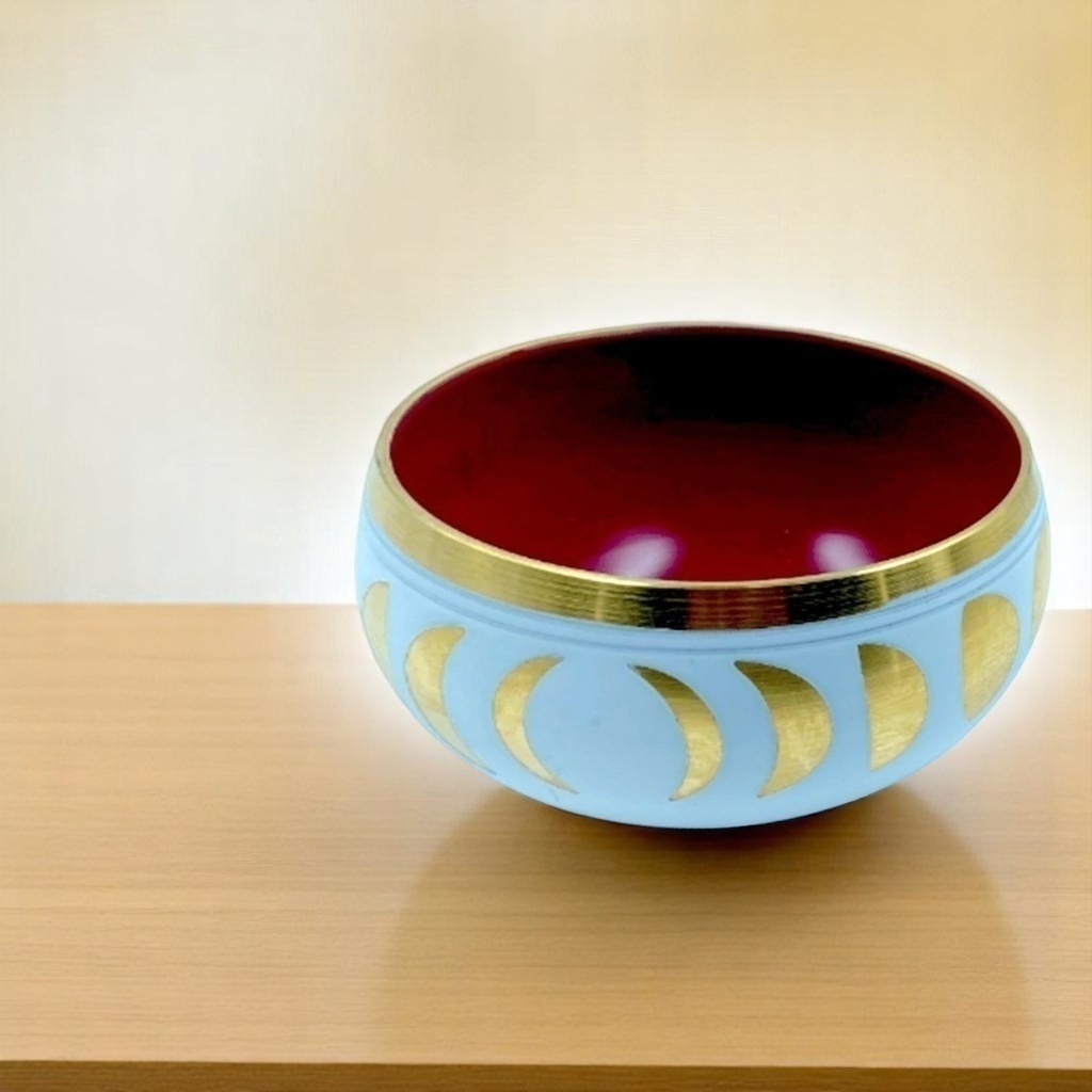 Cuenco Tibetano Luna 10cm aprox - 4