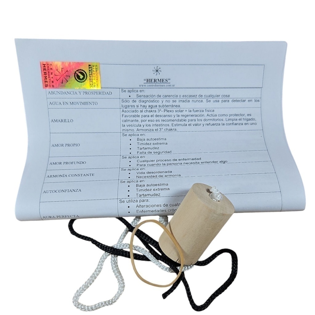 Péndulo Hebreo Madera