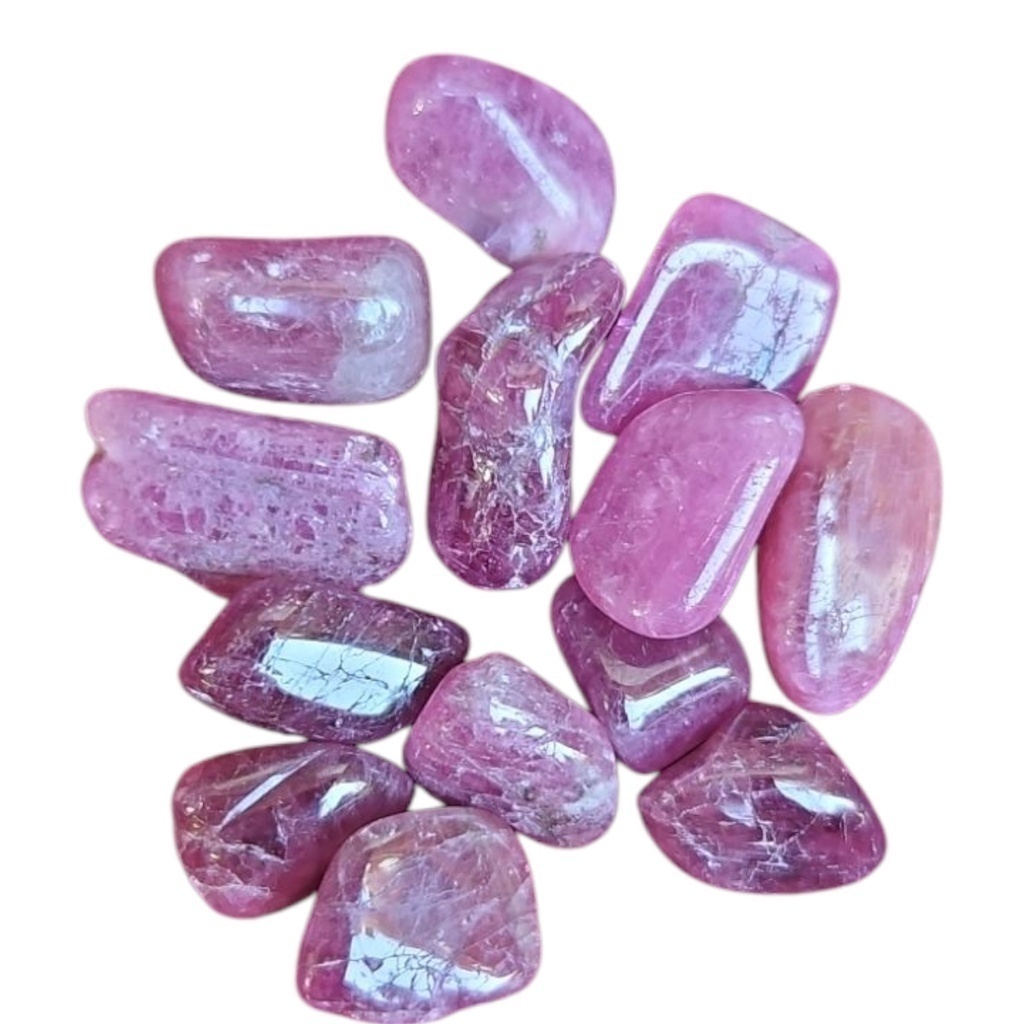 Piedra Gema Turmalina Rosa N1 Pulida