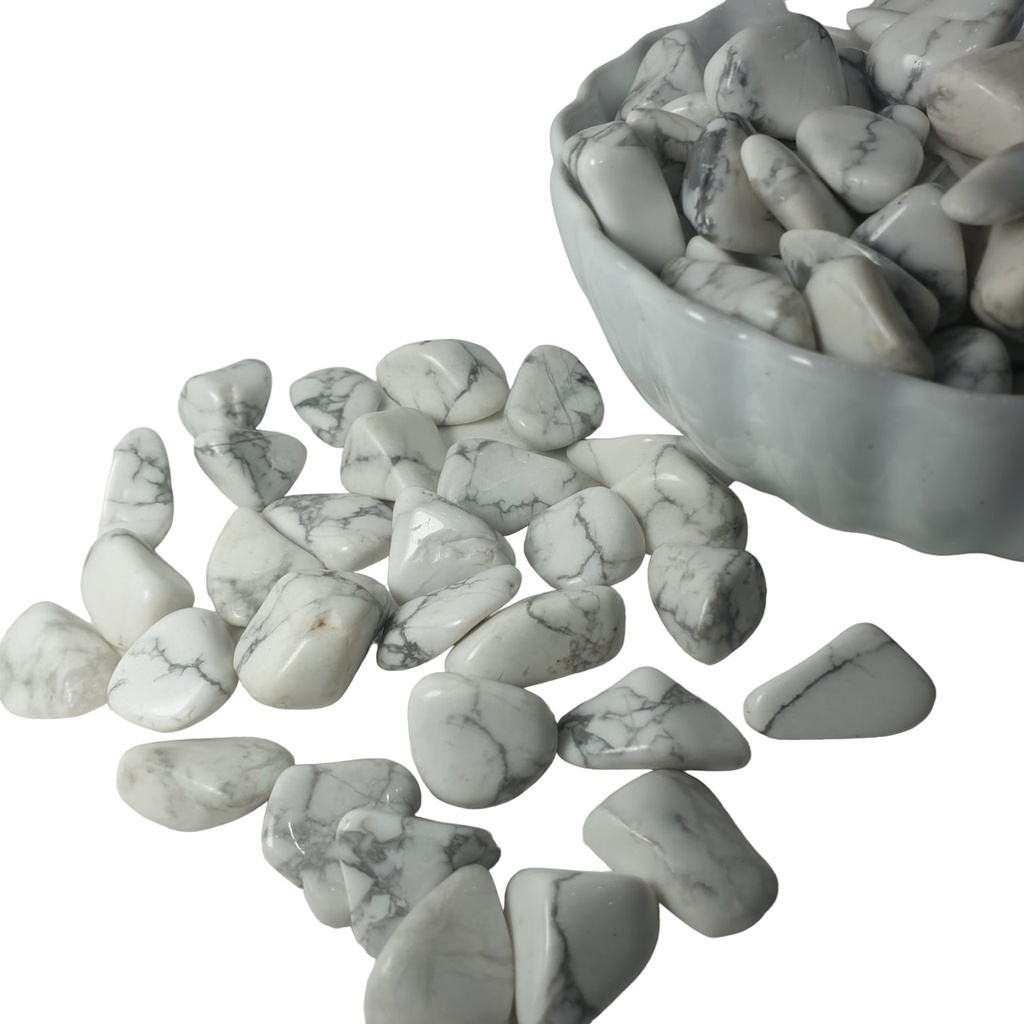 Piedra Gema Howlita N2 Pulida - 3