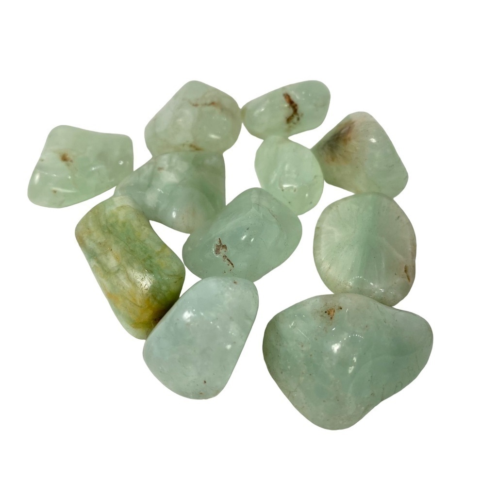 Piedra Gema Prehnita N2 Pulida - 3