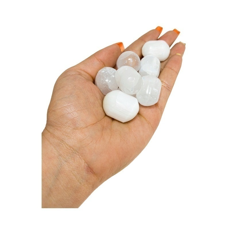 Piedra Gema Selenita Ojo de Gato N3 Pulida