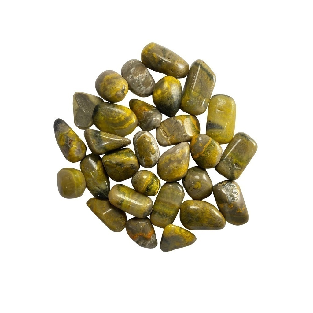 Piedras Gemas Jaspe Bumblebee Eclipse N2 Pulido