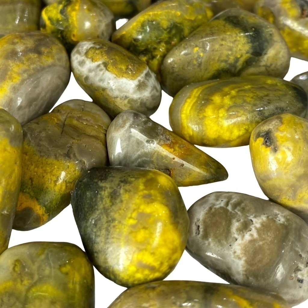 Piedras Gemas Jaspe Bumblebee Eclipse N2 Pulido - 2