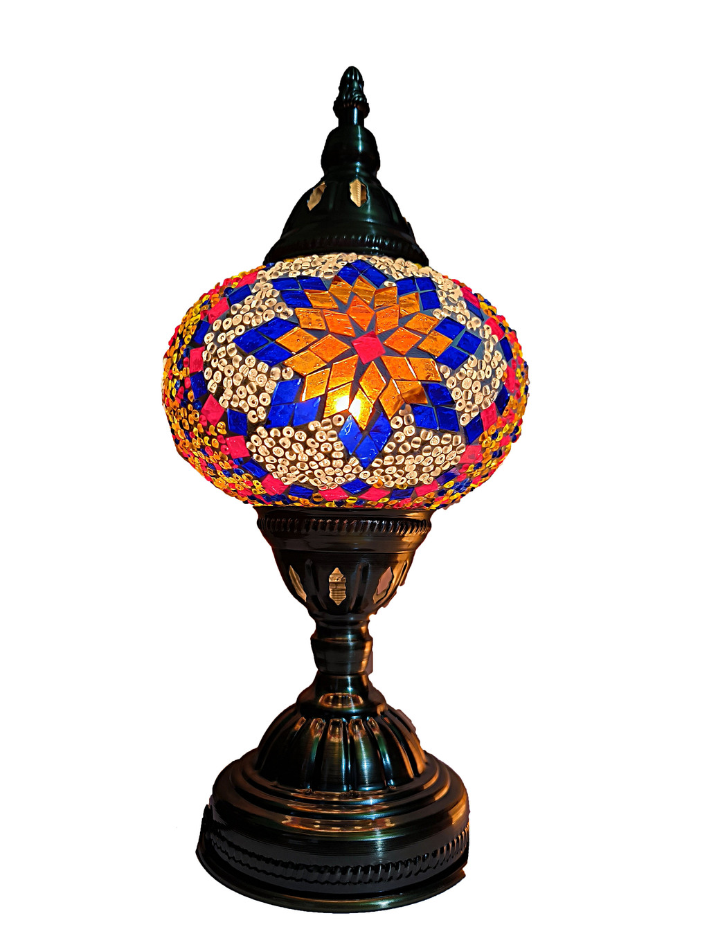 Lámpara Turca Velador Globo Grande - 2