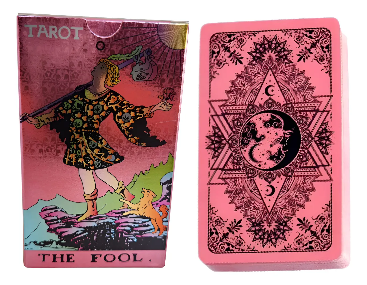 Tarot The Fool Rosa – Edición importada - 6