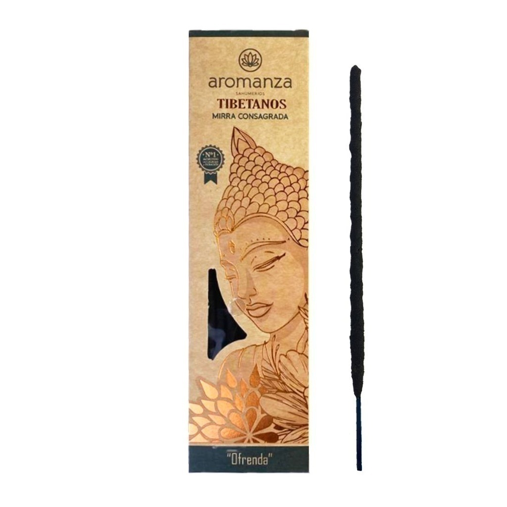 Sahumerios Tibetanos Mirra Consagrada 8u Aromanza